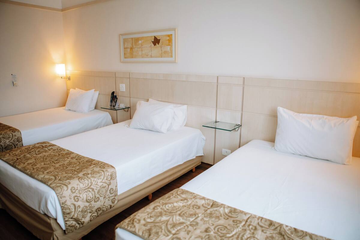 superior triple room, multiple beds | 1 bedroom, minibar, in-room safe, desk