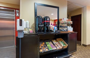 Free daily on-the-go breakfast
