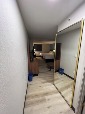 Studio Suite, 2 Queen Beds, Non Smoking | Desk, iron/ironing board, free WiFi, bed sheets