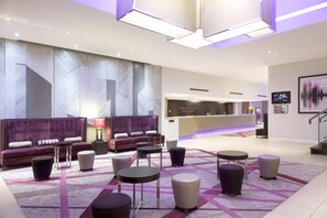 Sitteområde i lobbyen