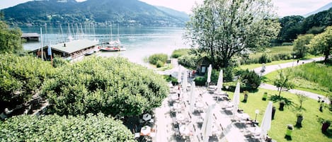 Uitzicht vanuit accommodatie