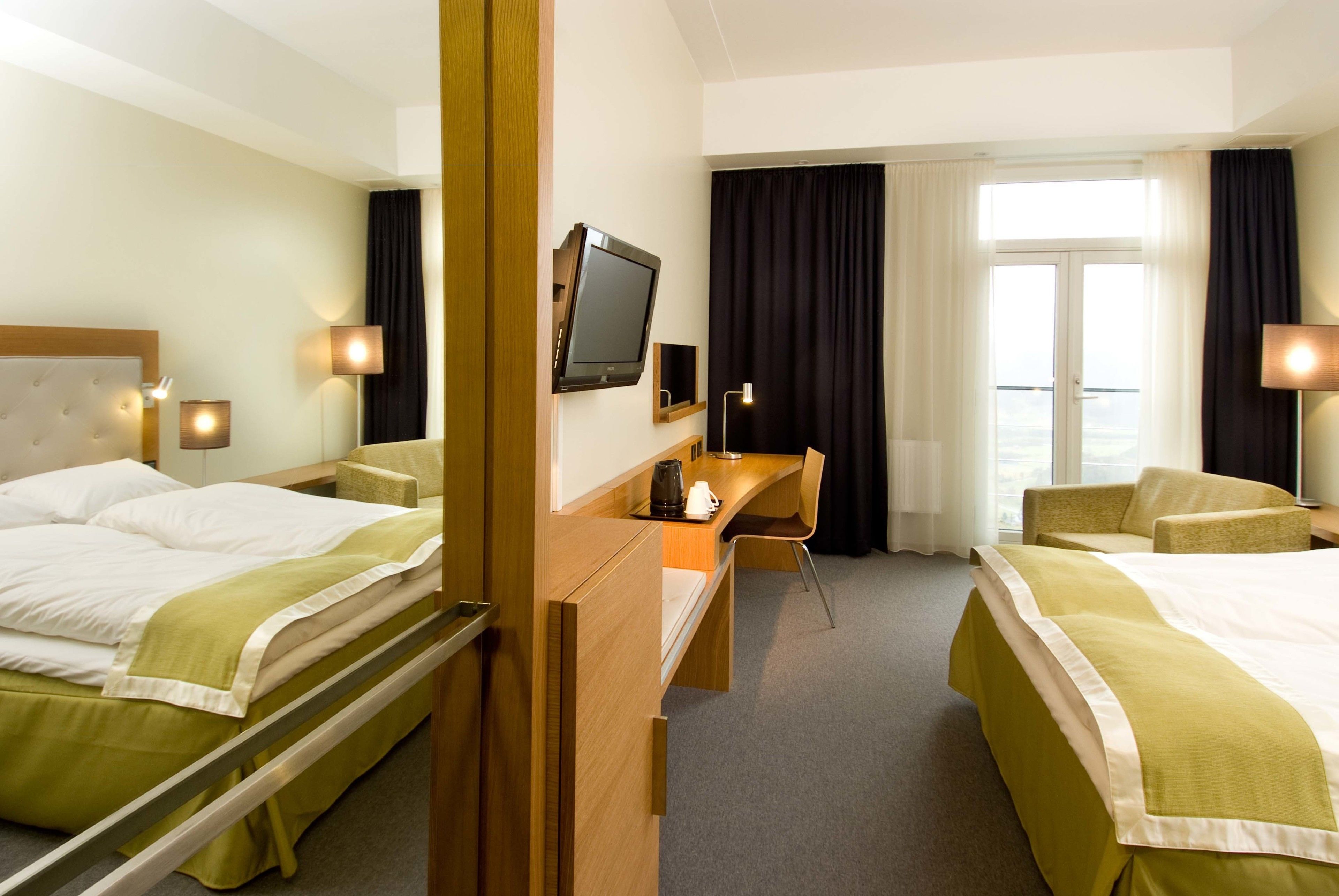 superior double room, 1 double bed, valley view | 1 bedroom, select comfort beds, desk, soundproofing