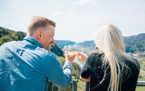 Outdoor dining - Utsikten Hotell - Unike Hoteller (Kvinesdal)