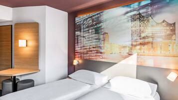 Chambre avec lits jumeaux