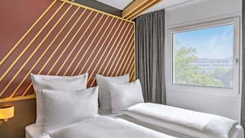 Premium-Doppelzimmer | Schreibtisch, schallisolierte Zimmer, kostenloses WLAN, BettwÀsche