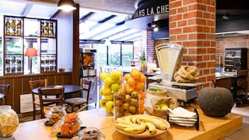 Daily buffet breakfast (EUR 10 per person)