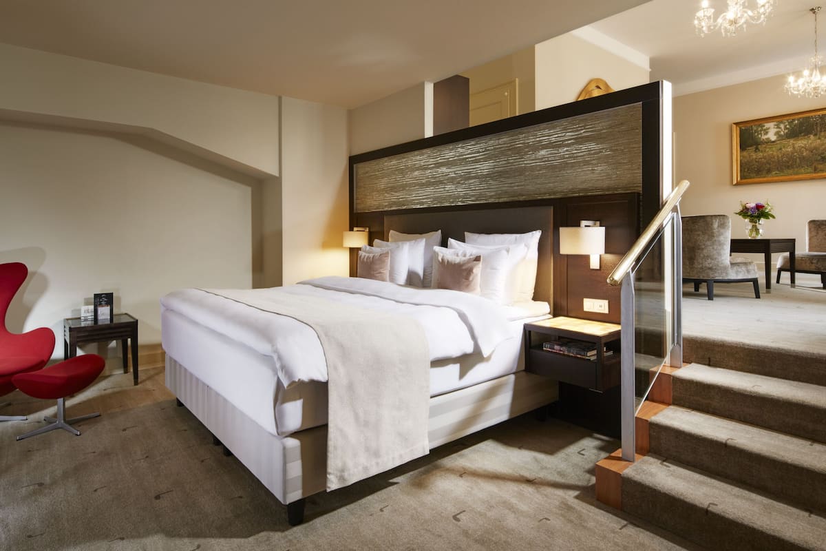 luxury suite | 1 bedroom, premium bedding, minibar, in-room safe