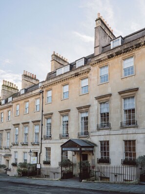 Front of property - evening/night