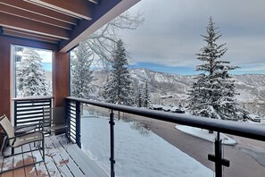 Deluxe Three Bedroom ~ B2A | Terrace/patio - The Timberline Condominiums (Snowmass Village)