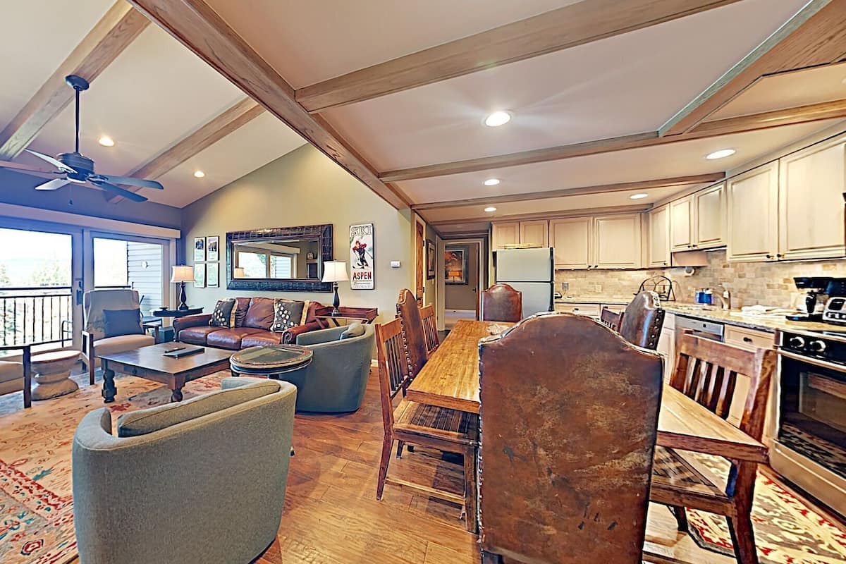 Deluxe Two Bedroom plus Loft ~ D3D | Living area | Flat-screen TV, DVD player