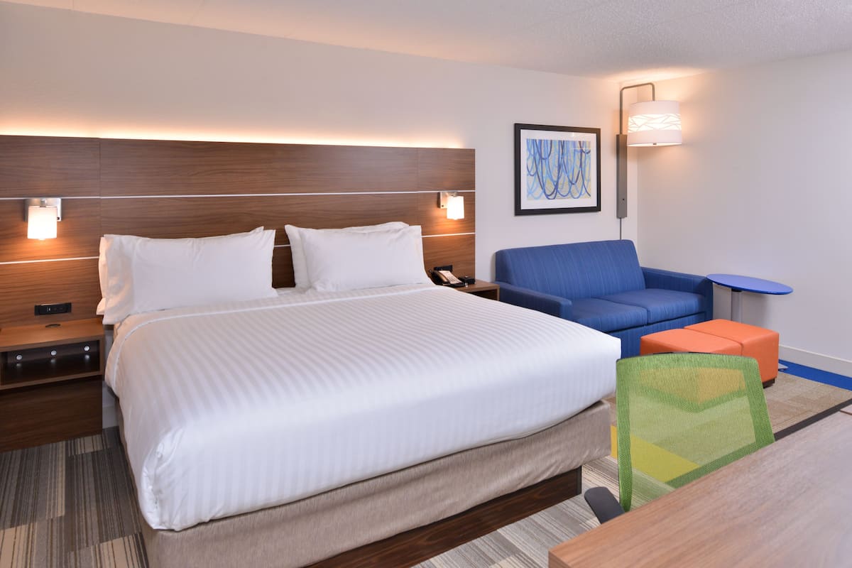 In-room safe, desk, blackout curtains, iron/ironing board