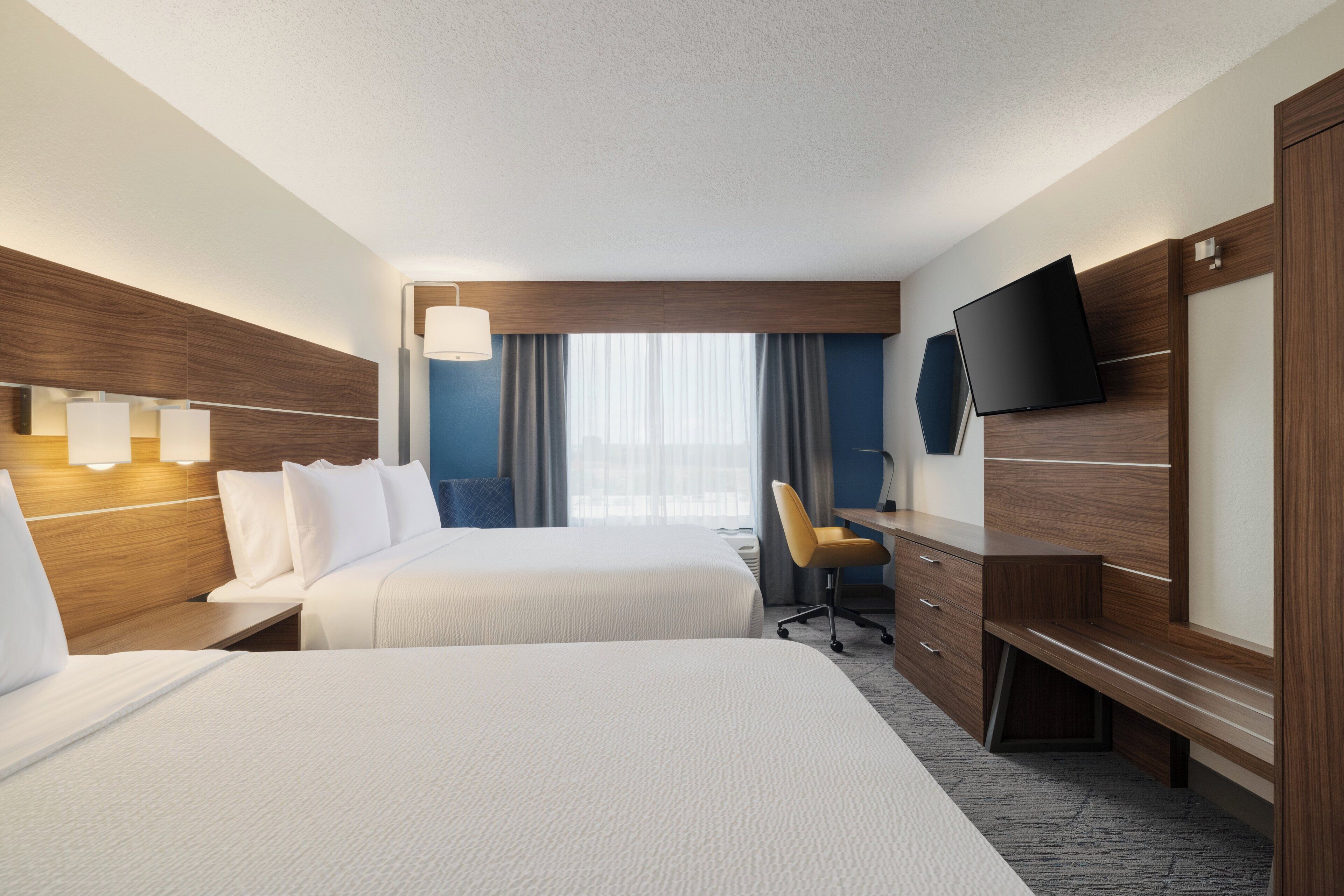 In-room safe, desk, blackout drapes, iron/ironing board