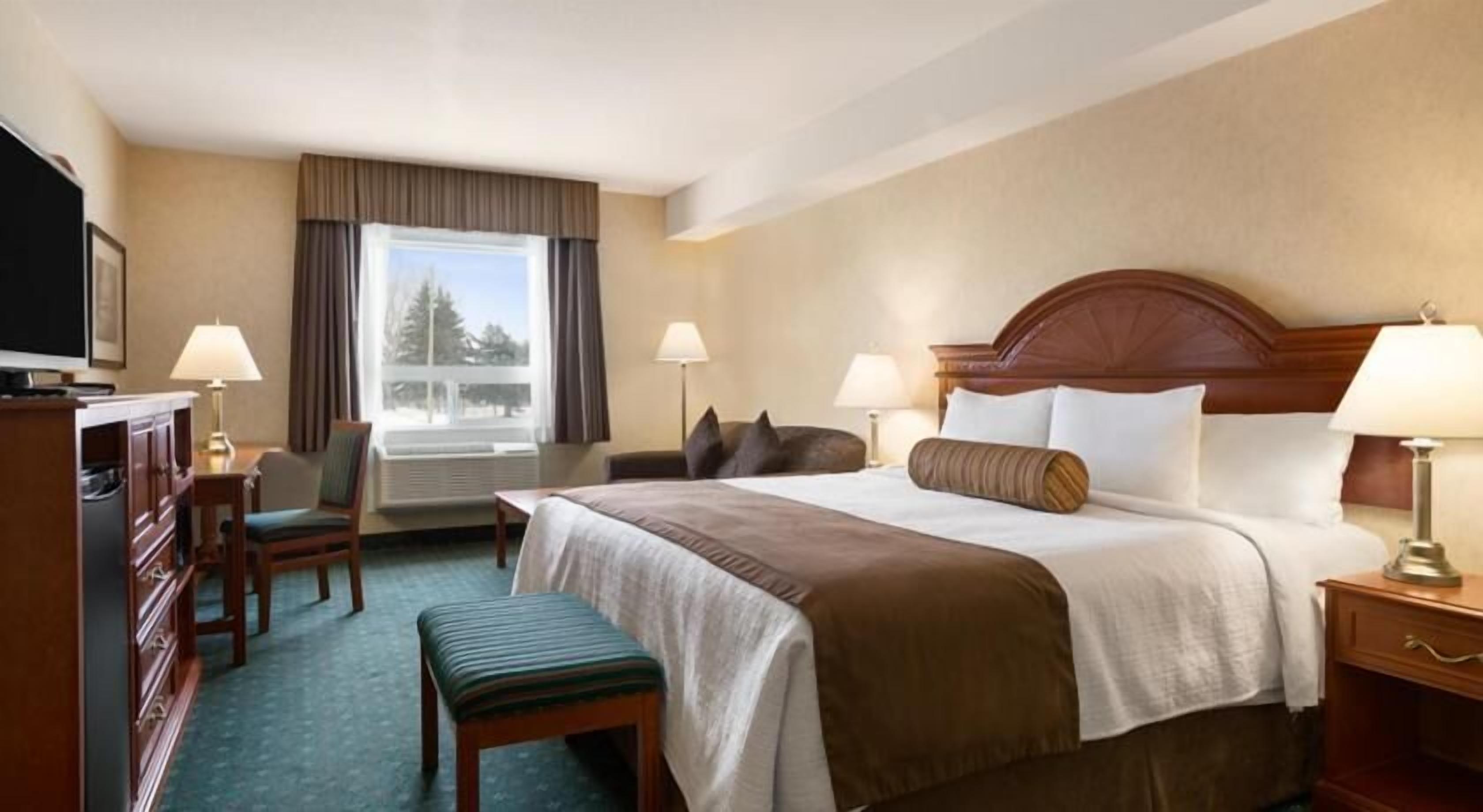 In-room safe, desk, blackout drapes, iron/ironing board