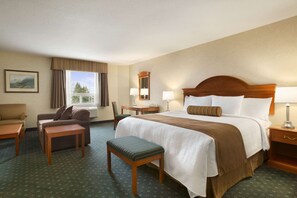 In-room safe, desk, blackout curtains, iron/ironing board