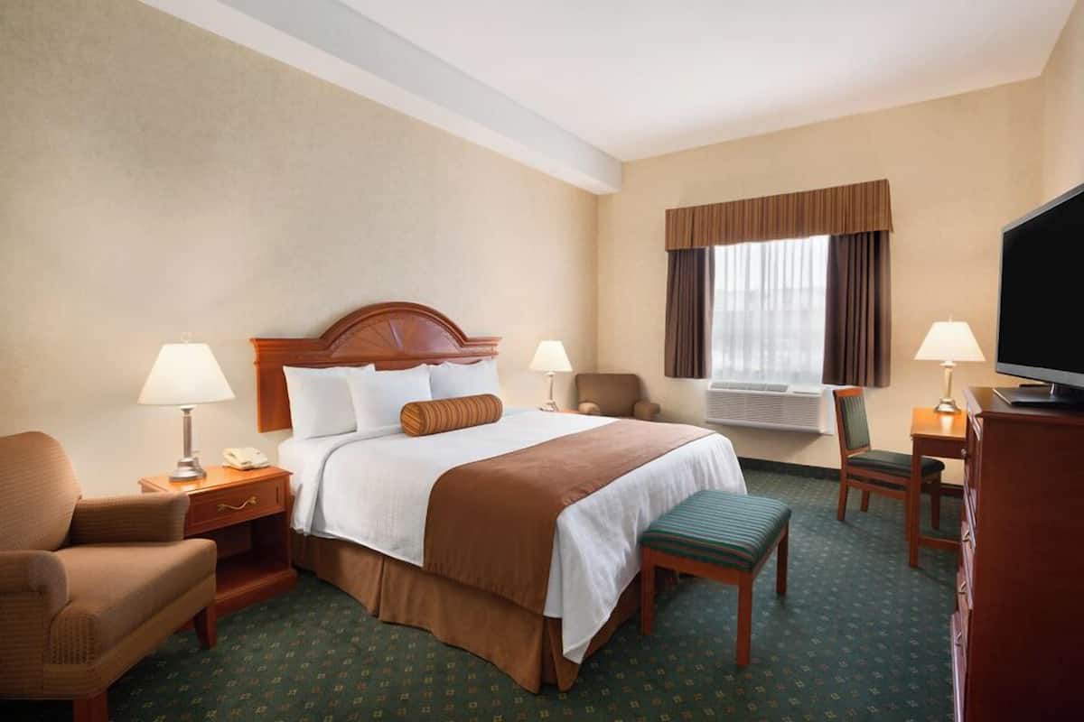 Superior Studio Suite, 1 King Bed, Non Smoking (Not Pet Friendly) | In-room safe, desk, blackout drapes, iron/ironing board