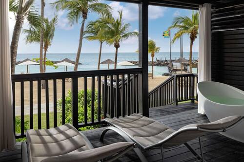Club Room, 1 Bedroom, Ocean View (Pink Gin Walkout Club Level Room) | Premium bedding, minibar, in-room safe, soundproofing
