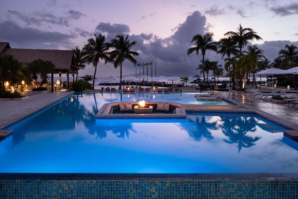 5 outdoor pools, pool cabanas (surcharge), pool umbrellas - Sandals Grenada - ALL INCLUSIVE Couples Only (St. George's)