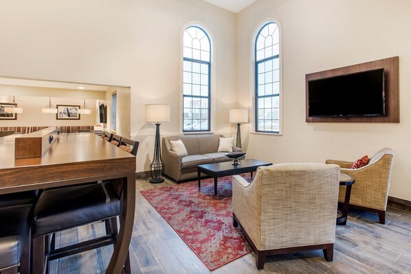 Lobby sitting area
