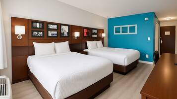 Pillow-top beds, in-room safe, individually furnished, desk