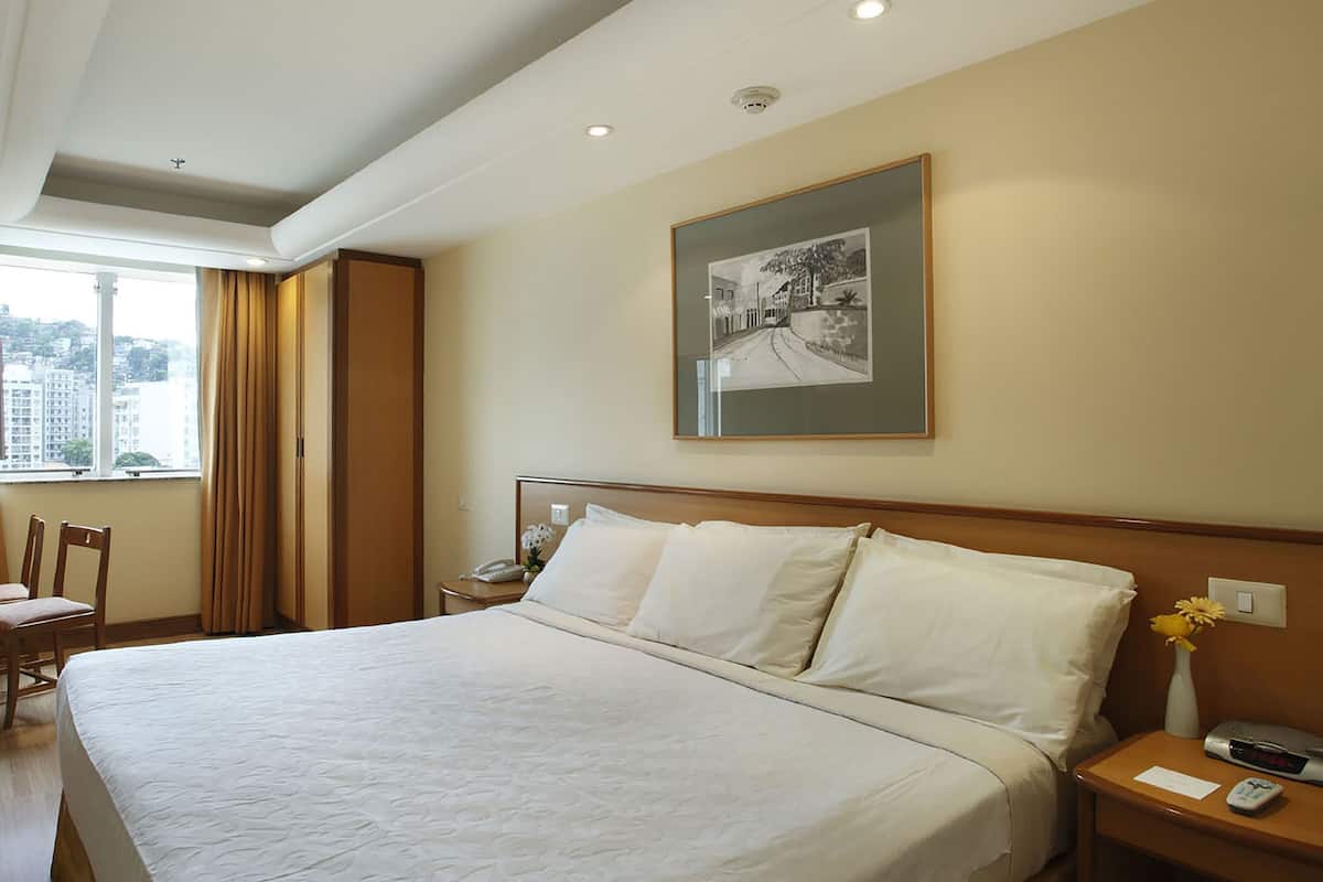 Minibar, in-room safe, desk, laptop workspace