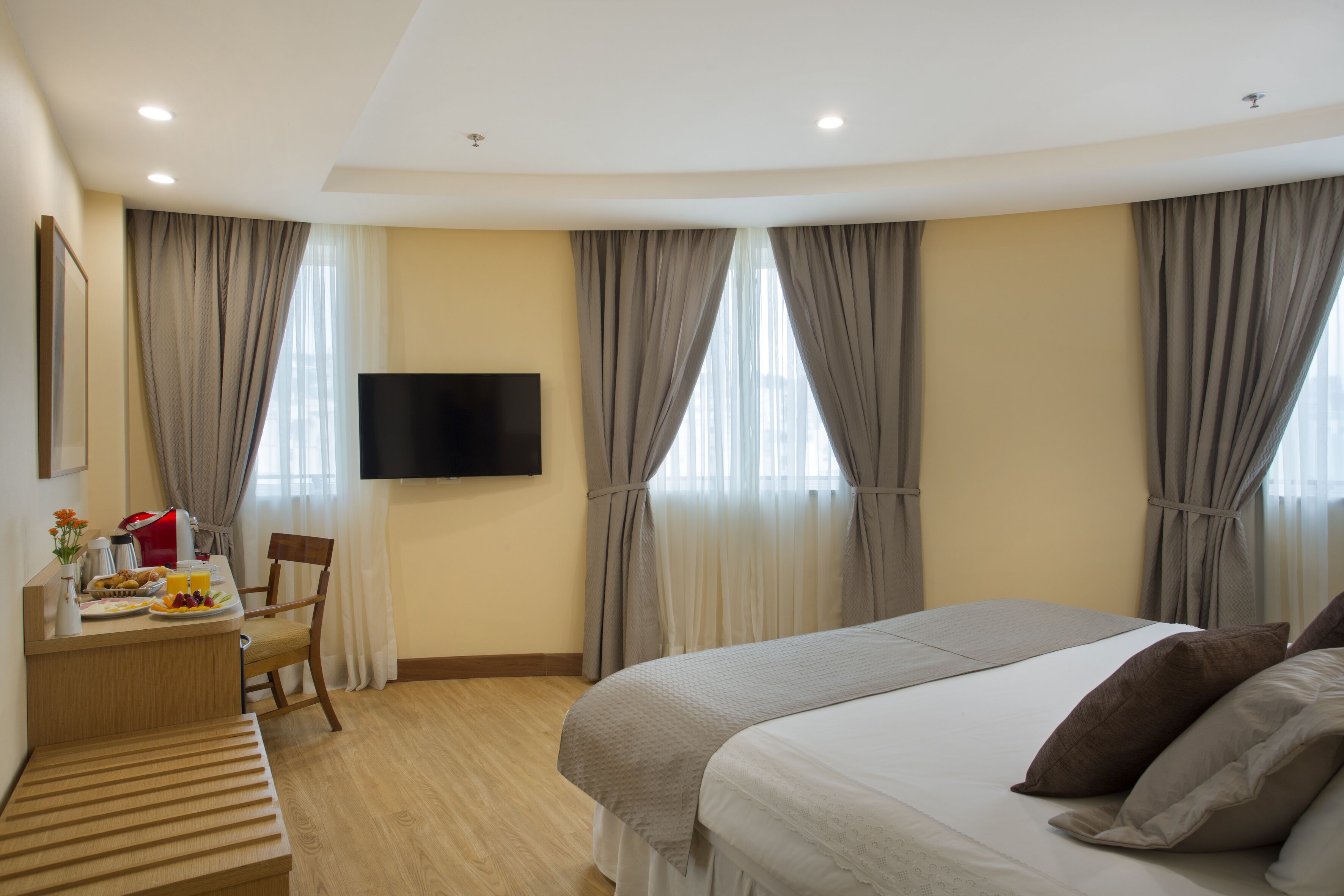 superior executivo com cama casal | view from room