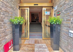 Entrée de l’hébergement