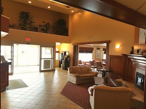 Lobby sitting area