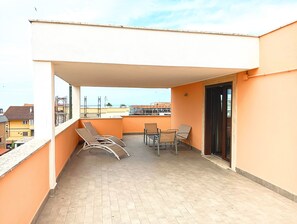 Junior Suite with Terrace | Down comforters, minibar, in-room safe, desk - Hotel Riviera  Fiumicino (Fiumicino)