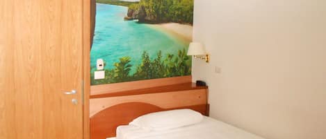 1 chambre, couette en duvet d'oie, minibar