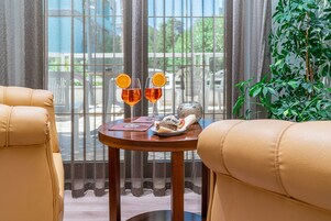 Sala de estar en el lobby