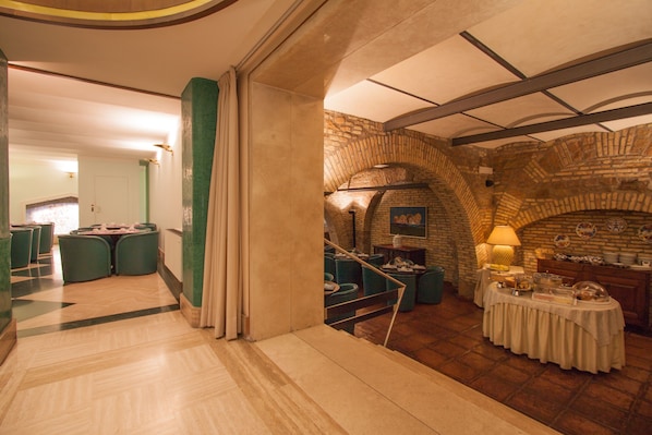 Interior entrance