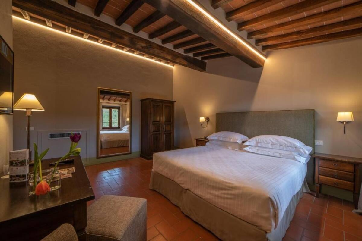 Ropa de cama de alta calidad y minibar