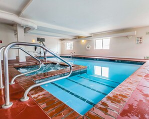 Indoor pool, outdoor pool