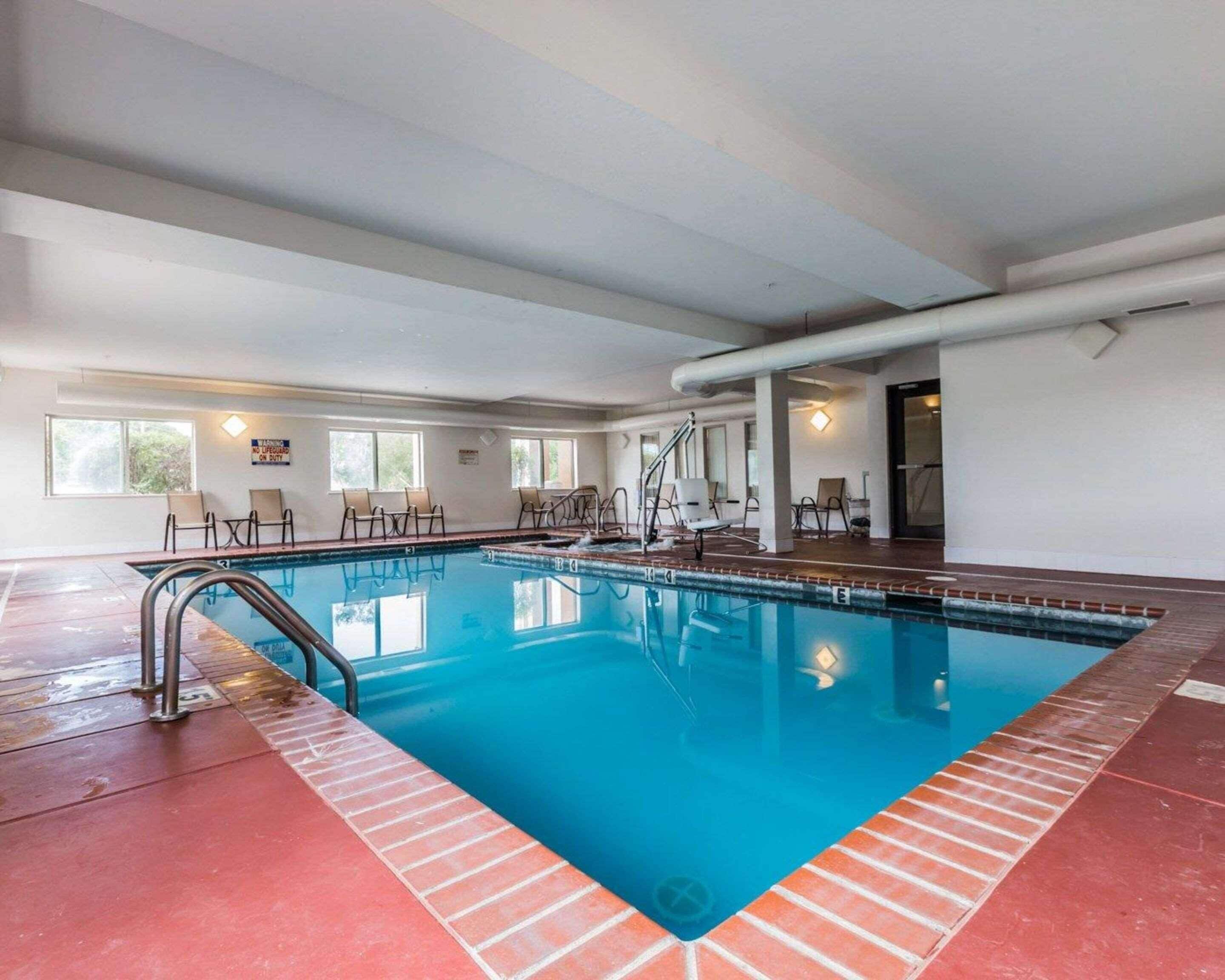 Indoor pool, outdoor pool