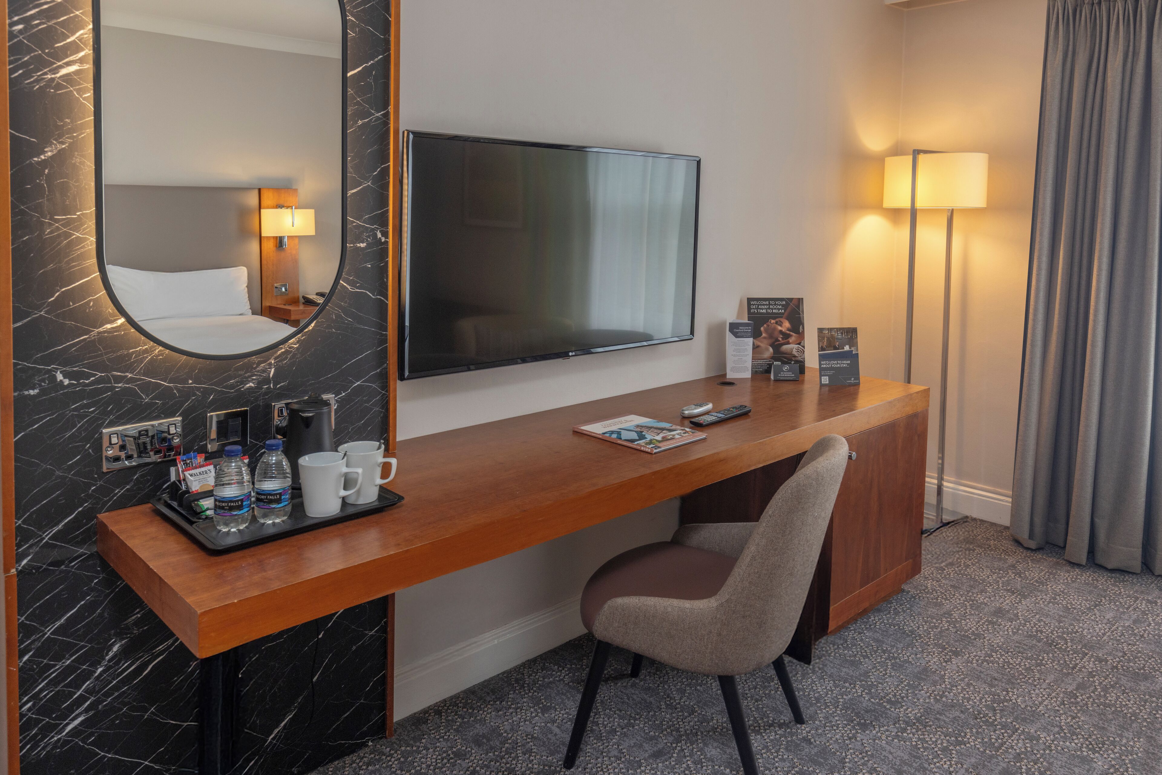 classic twin room | 1 bedroom, in-room safe, desk, iron/ironing board