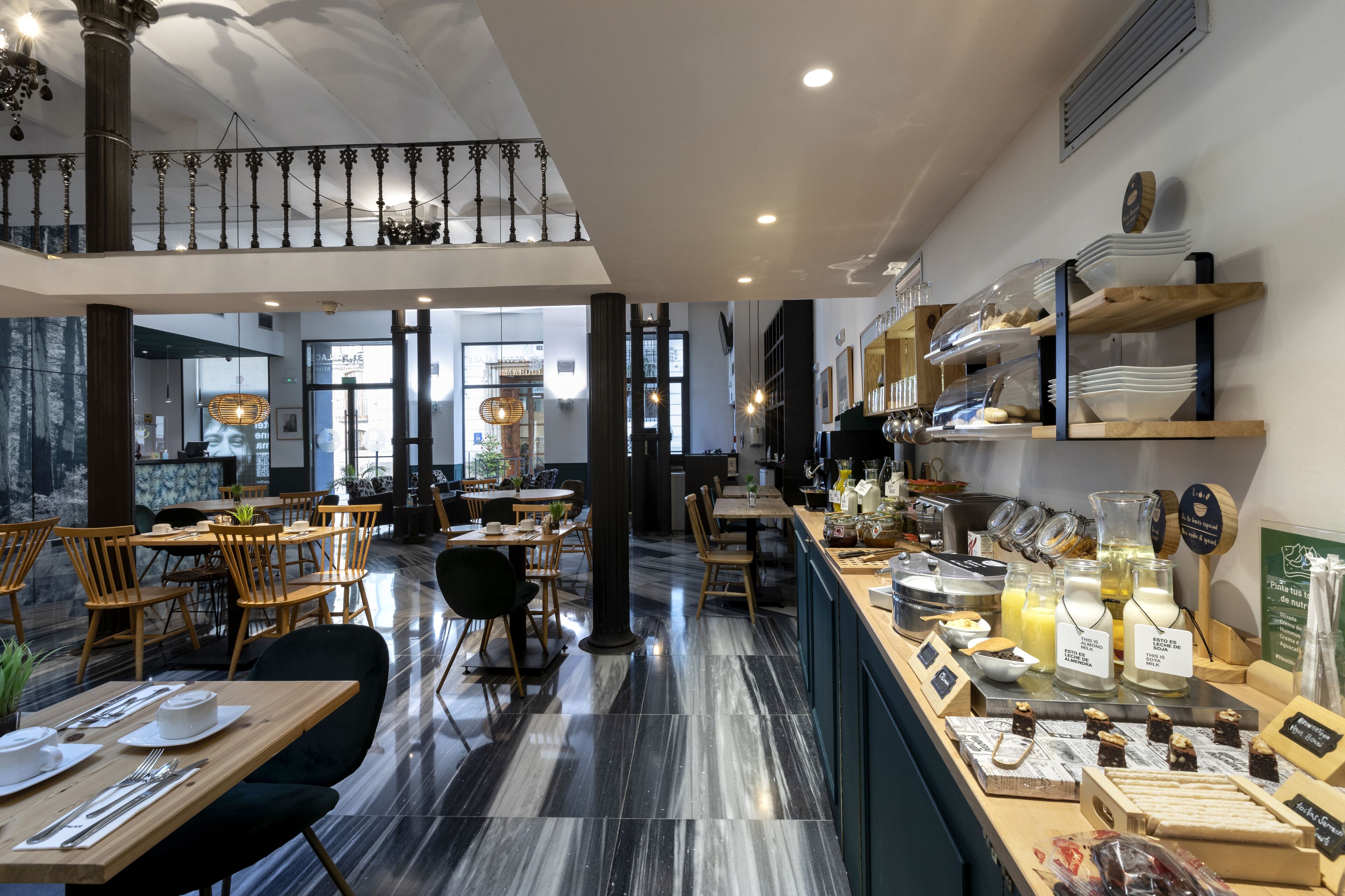 daily buffet breakfast (eur 16 per person)