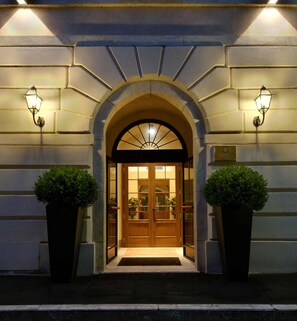 Entrada de la propiedad