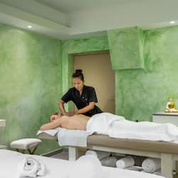 Couples treatment room(s), body treatments, deep-tissue massages