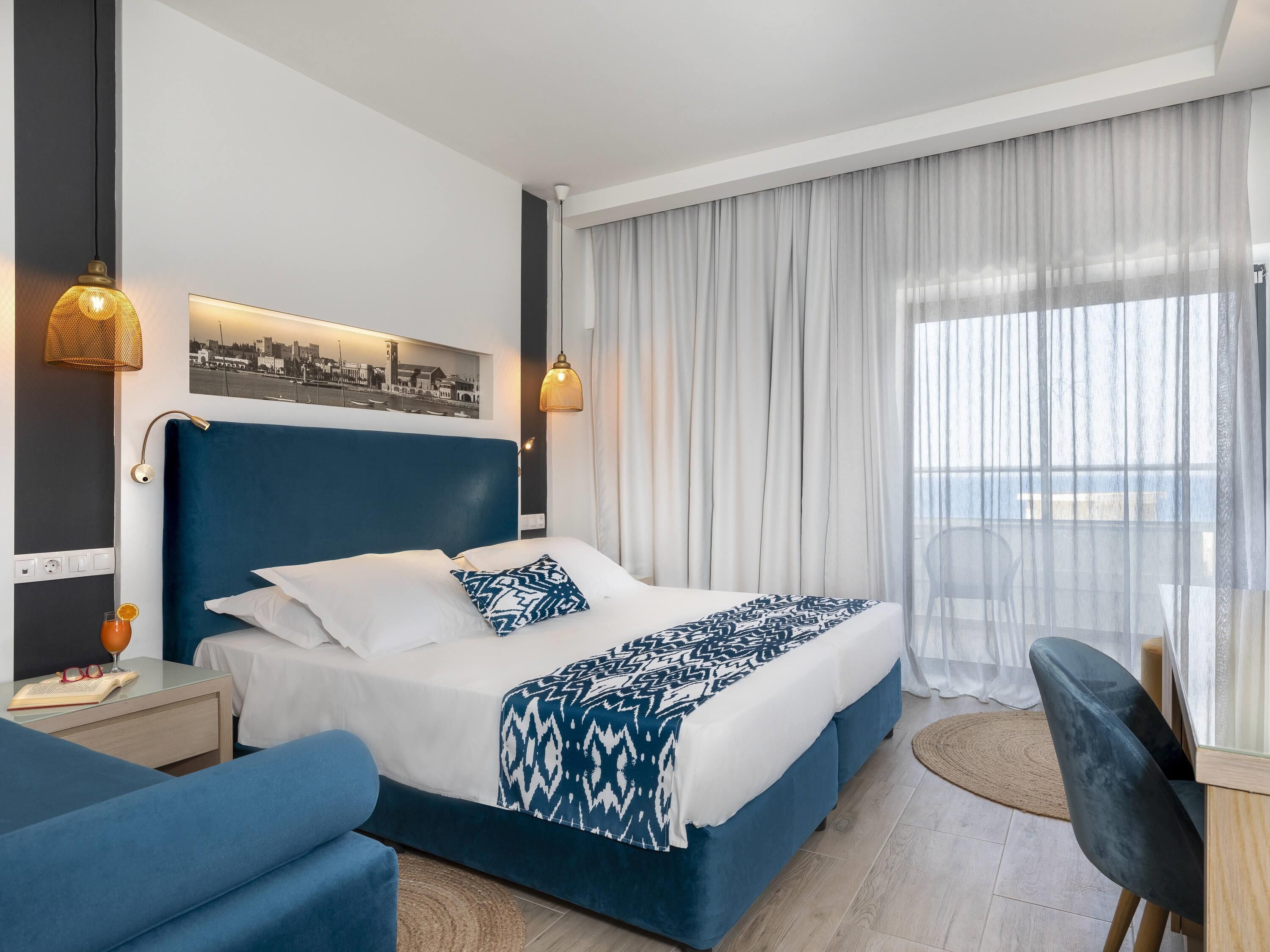 Superior Room, Multiple Beds, Balcony | Premium bedding, in-room safe, desk, laptop workspace