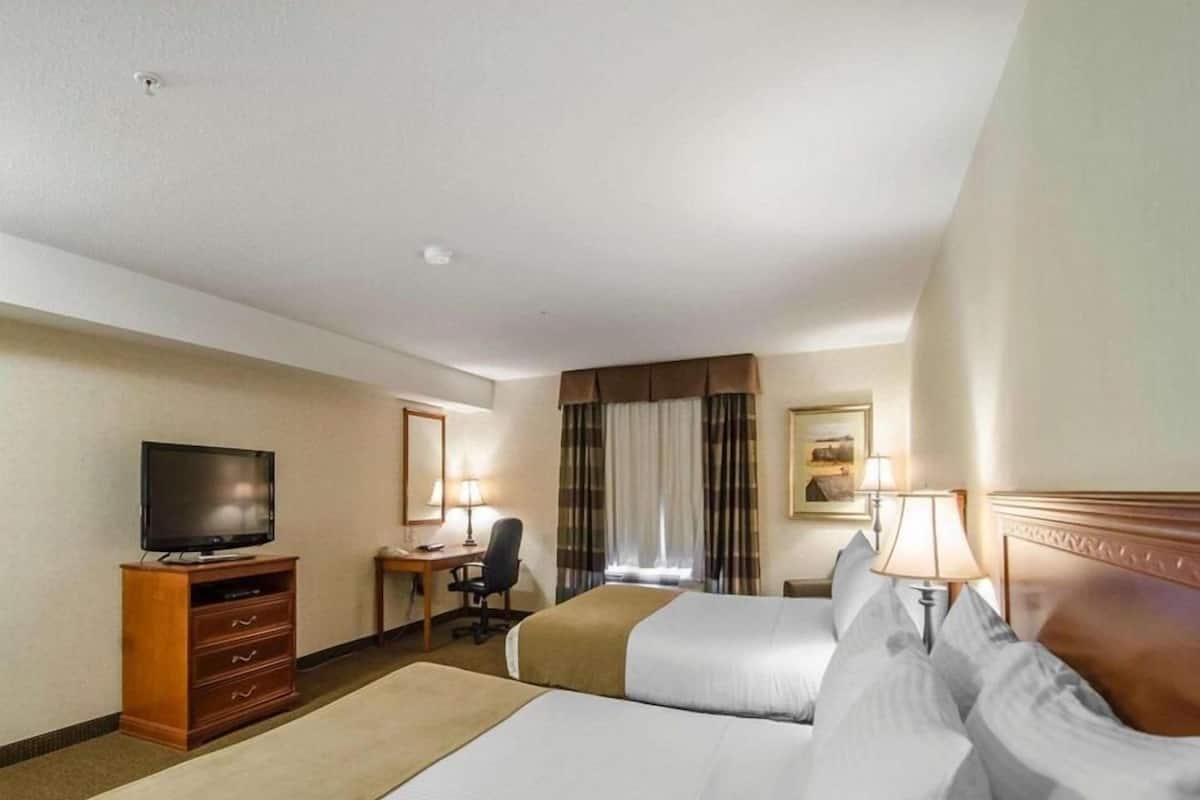 Premium bedding, in-room safe, desk, blackout drapes