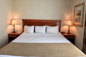 Premium bedding, in-room safe, desk, blackout curtains