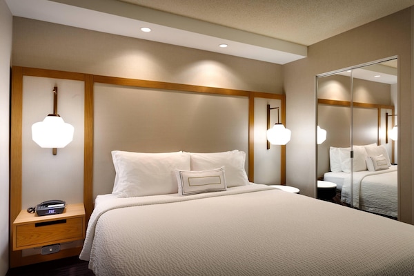 Premium bedding, pillowtop beds, in-room safe, desk