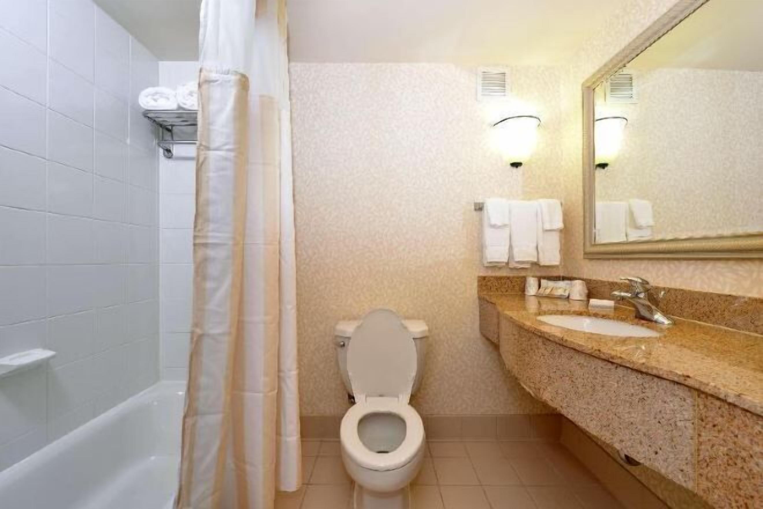 Free toiletries, hair dryer, towels, soap