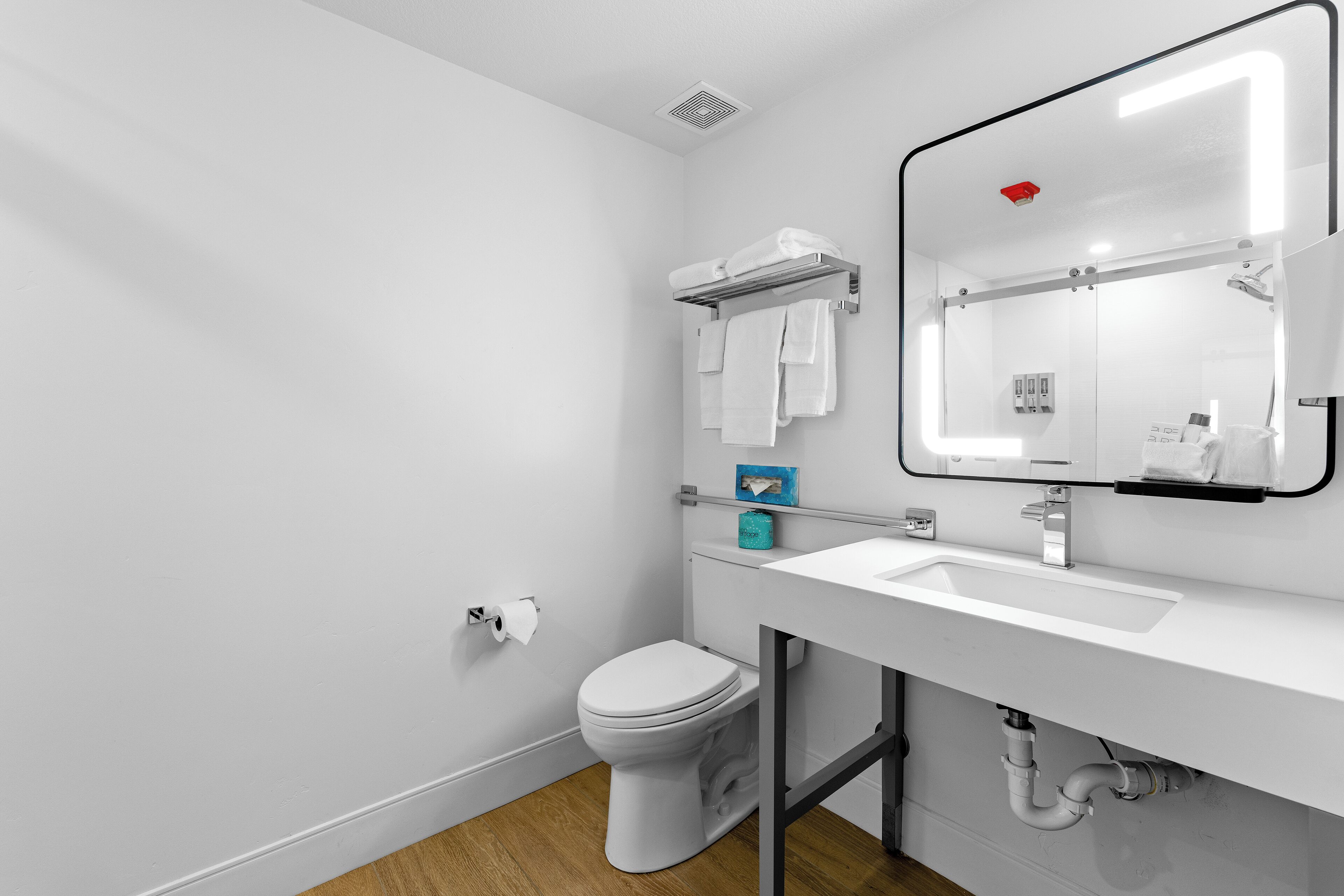 laptop workspace, iron/ironing board, free wifi, bed sheets