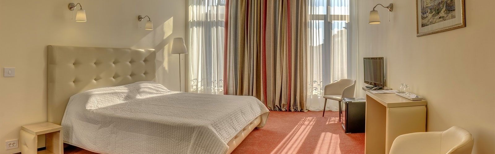 superior double room, 1 bedroom, city view | view from room