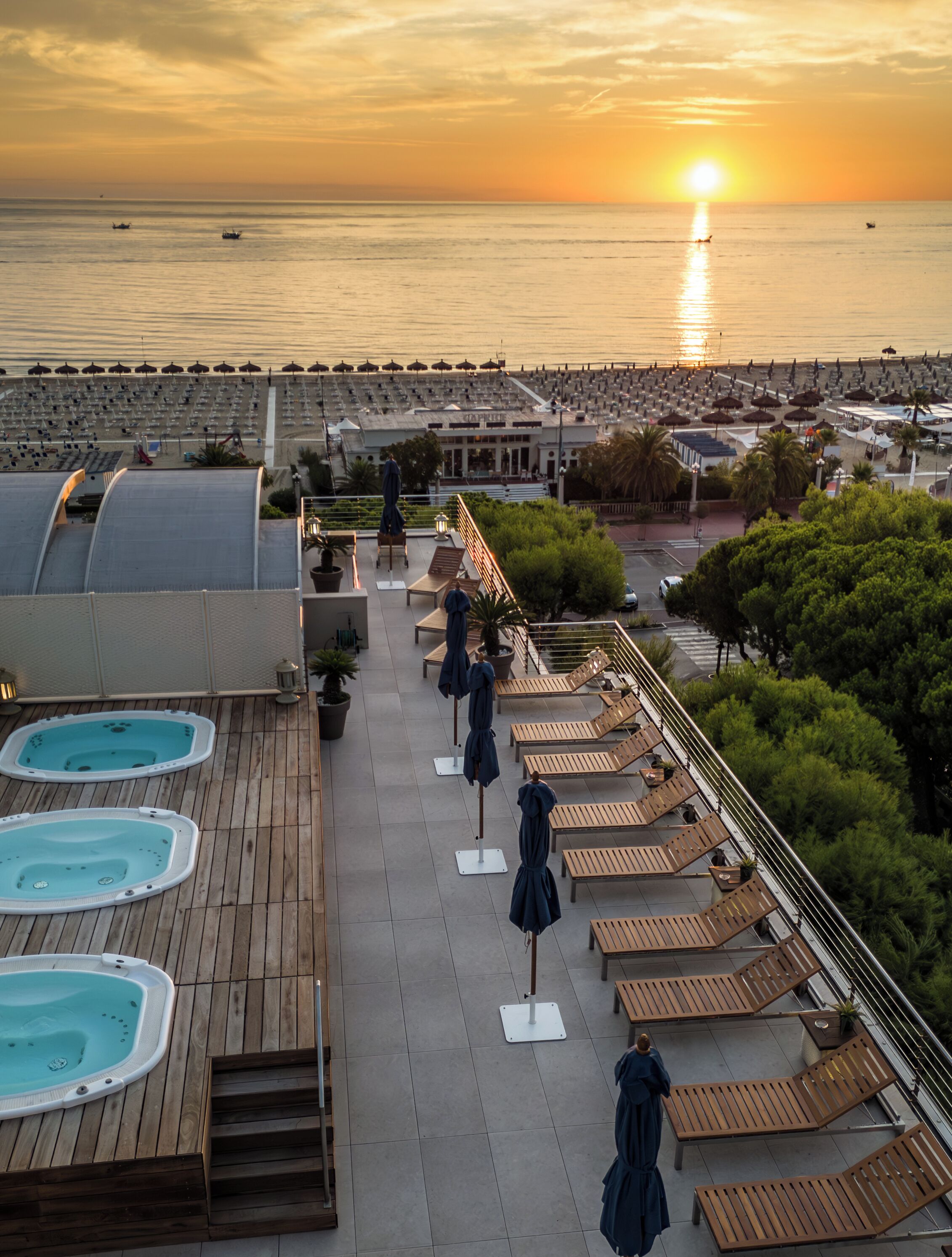 Bain à remous extérieur