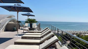 Rooftop pool