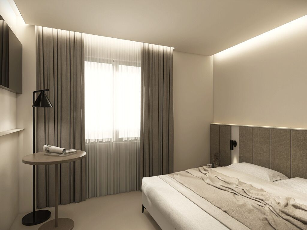 Minibar, in-room safe, desk, laptop workspace