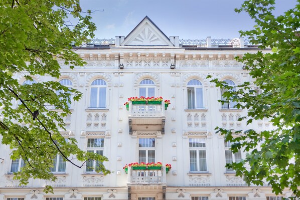 Fassade der Unterkunft