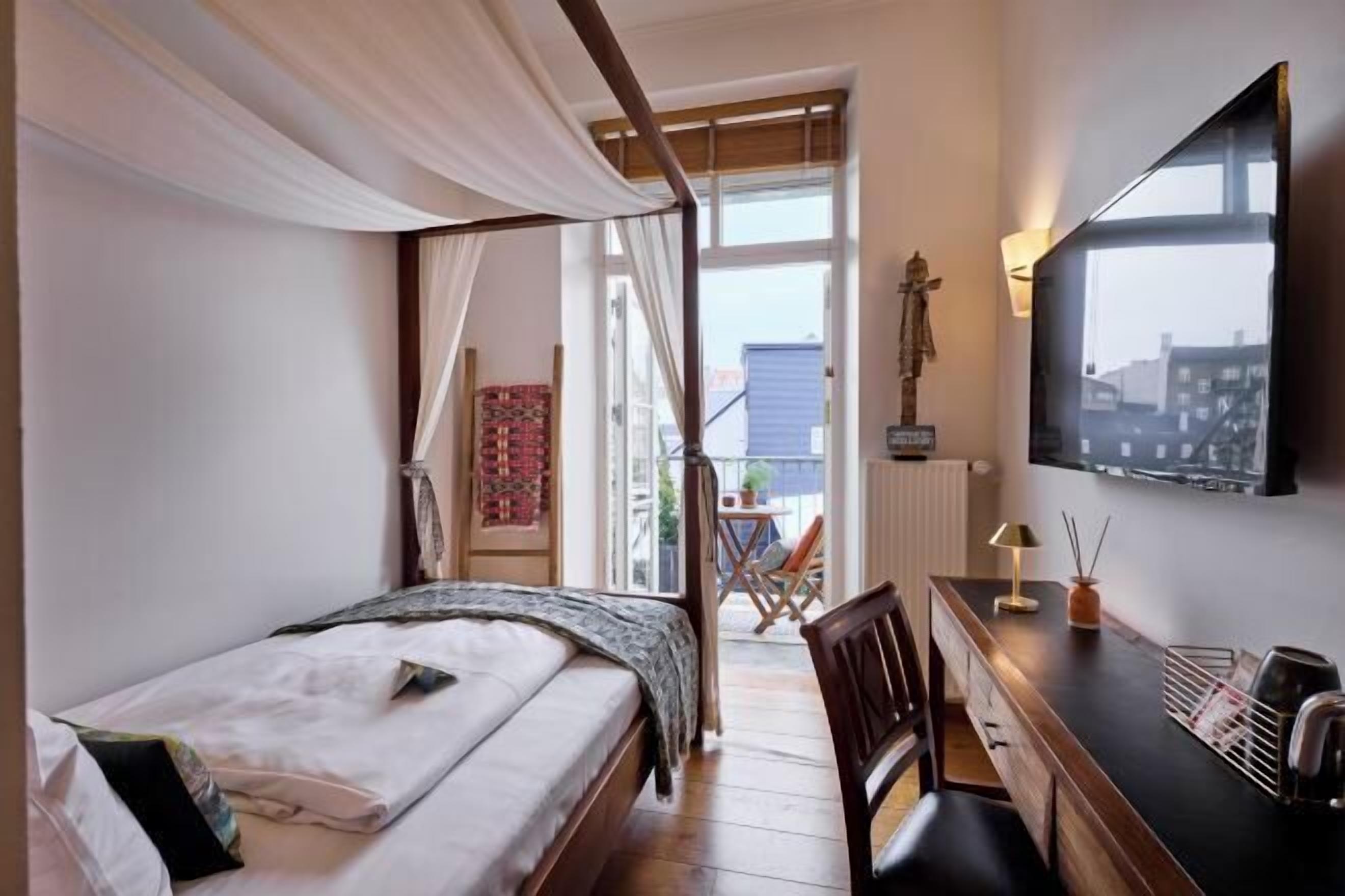 Wi-fi (inkludert) og sengetøy